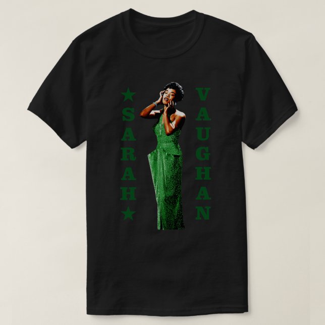 Sarah Vaughan 2 T-Shirt (Design Front)