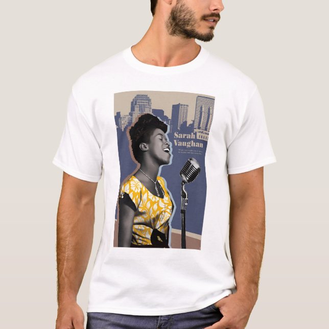 Sarah Vaughan T-Shirt (Front)