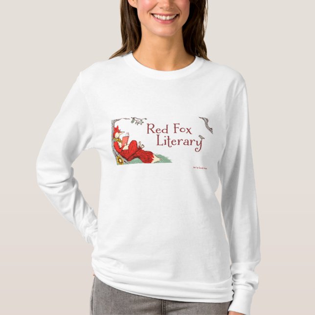 Sarah Watts Red Fox Literary long sleeve t-shirt (Front)