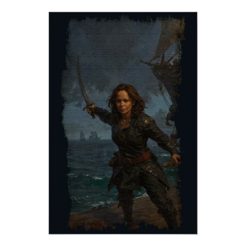 Sarah Windlass Female Pirate Poster