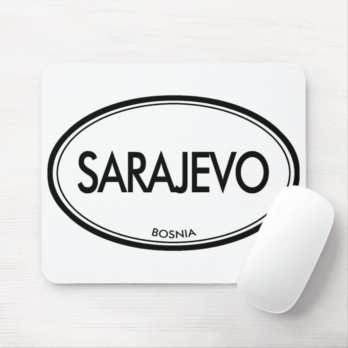 Sarajevo, Bosnia Mouse Pad