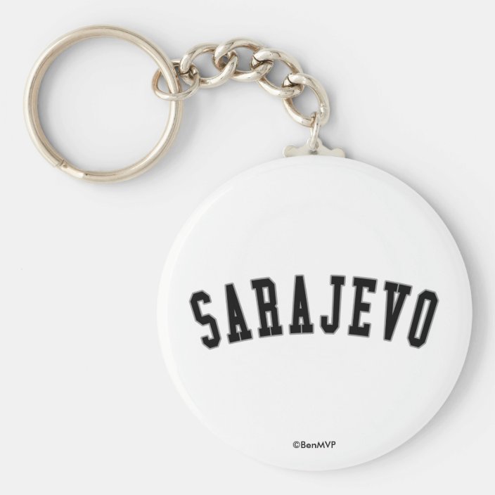 Sarajevo Key Chain