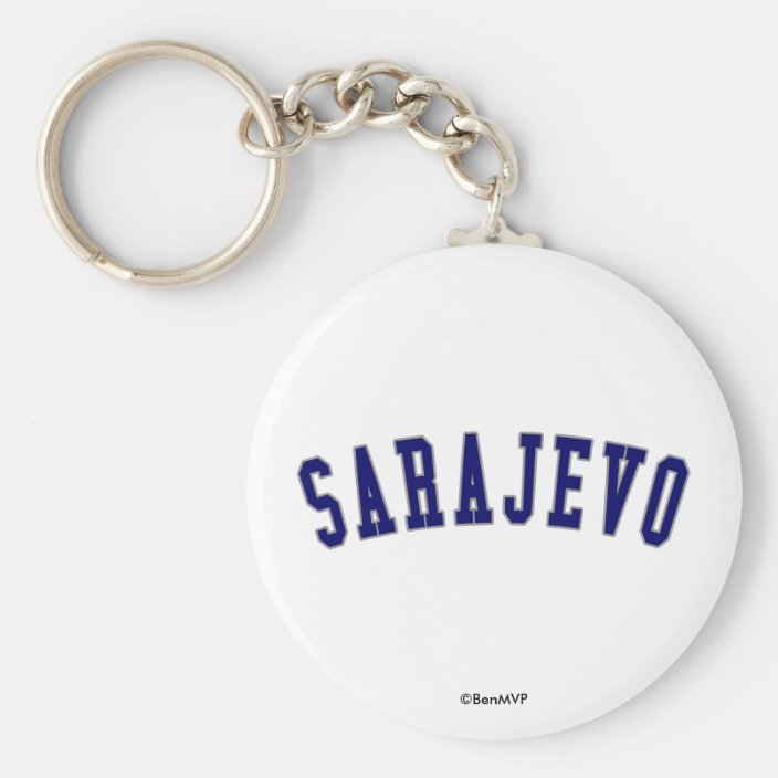 Sarajevo Keychain
