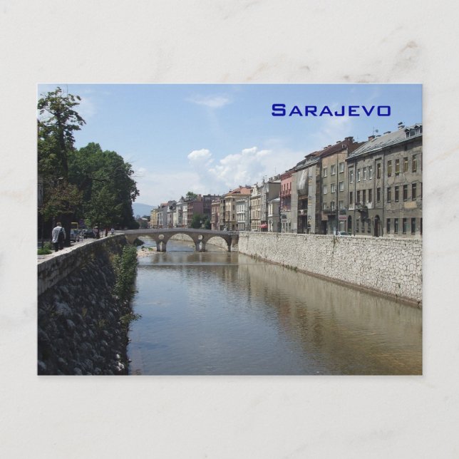Sarajevo - Latin bridge Postcard (Front)