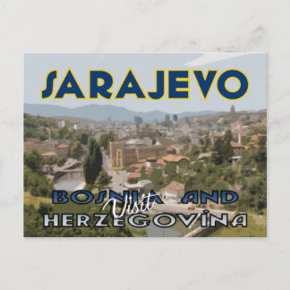 Sarajevo, Visit Bosnia and Hezegovina Postcard