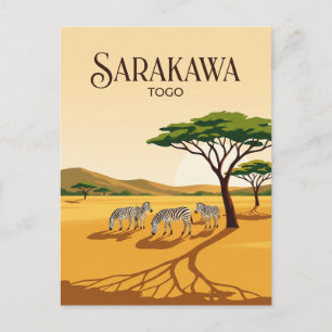 Sarakawa Game Reserve Togo Postcard