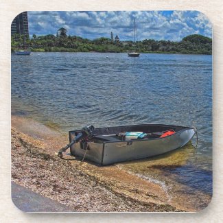 Sarasota bay Boat Drink Coaster