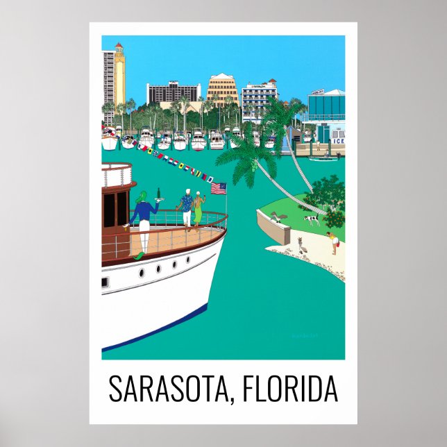 Sarasota Florida 24x36 POSTER (Front)