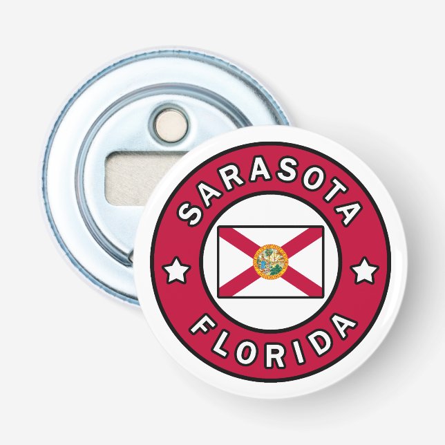 Sarasota Florida Bottle Opener (Front)
