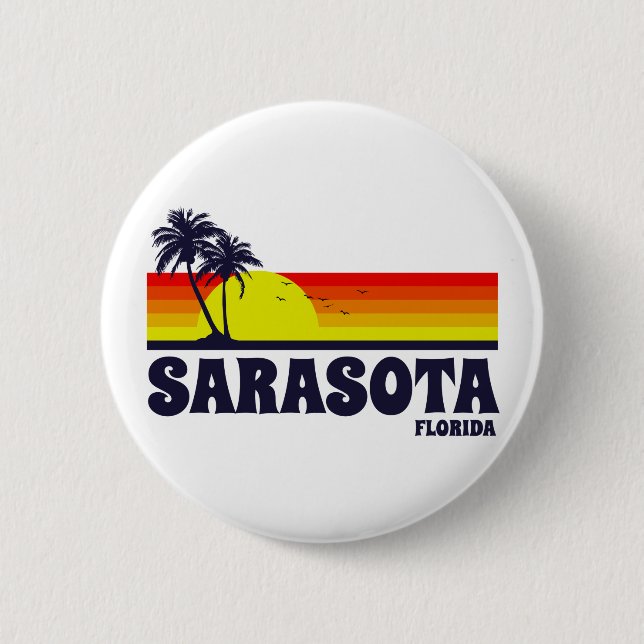 Sarasota Florida Button (Front)