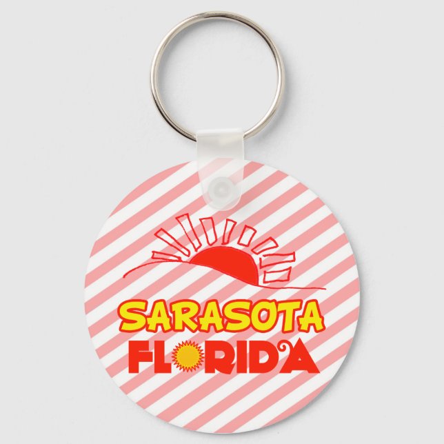Sarasota, Florida Keychain (Front)