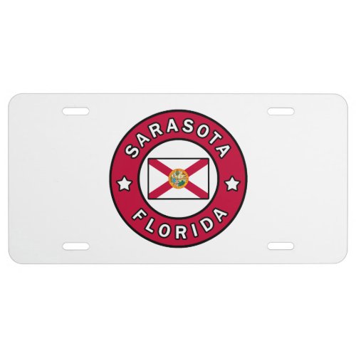 Sarasota Florida License Plate