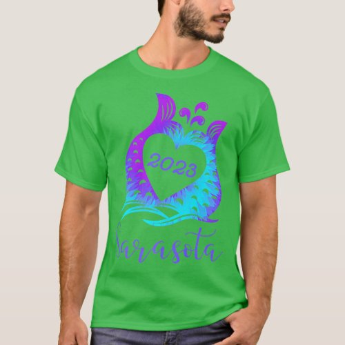 Sarasota Florida Mermaid Beach 2023   T_Shirt