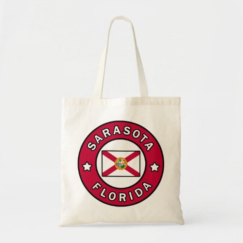 Sarasota Florida Tote Bag