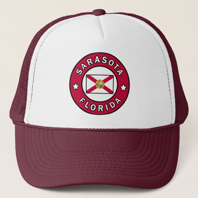 Sarasota Florida Trucker Hat (Front)