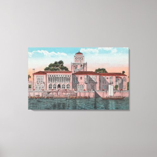 Sarasota Florida _ View of John Ringling Canvas Print