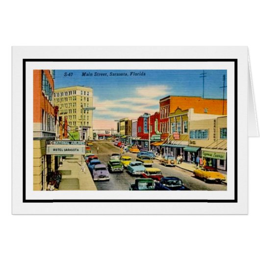 Sarasota's Main Street Cards (Front Horizontal)