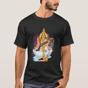 Saraswati Holi Day Third Eye Isha Hindu T-Shirt