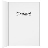 Saraswati-Namaste Cards (Inside (Right))