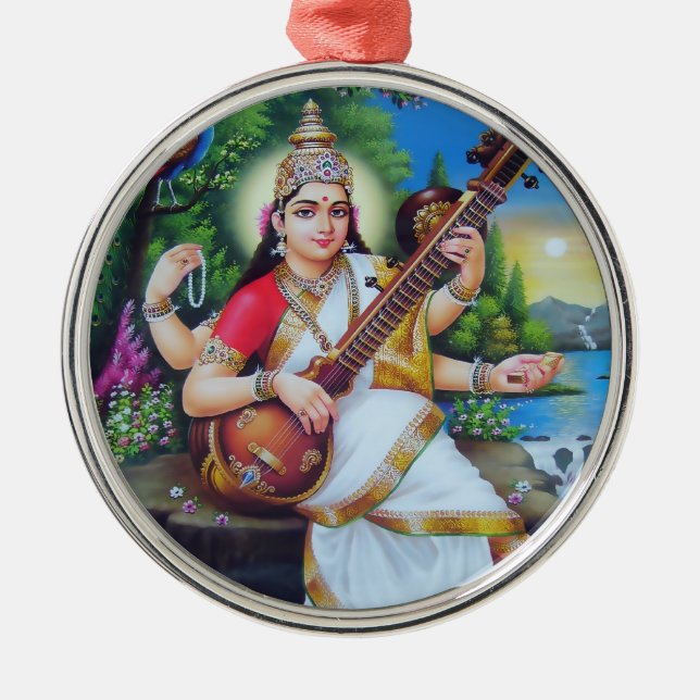 Saraswati Ornament - Version 3 (Front)