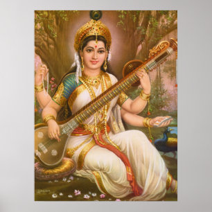 Saraswati Poster
