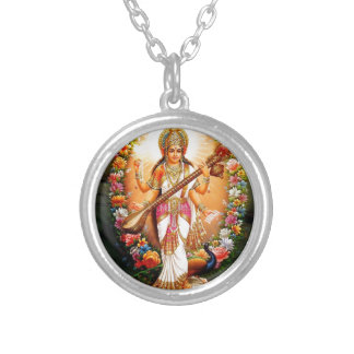 Saraswati Necklaces & Lockets | Zazzle