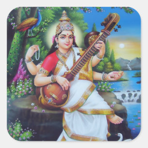 Saraswati Stickers - Version 3