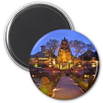 Saraswati Temple Magnet by sequindreams at Zazzle
