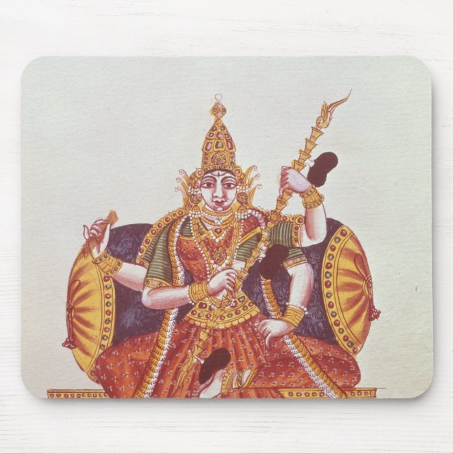 Saratheswathee, hindu goddess of learning mouse pad (Front)