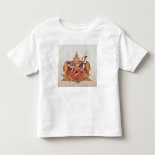 Saratheswathee, hindu goddess of learning toddler t-shirt