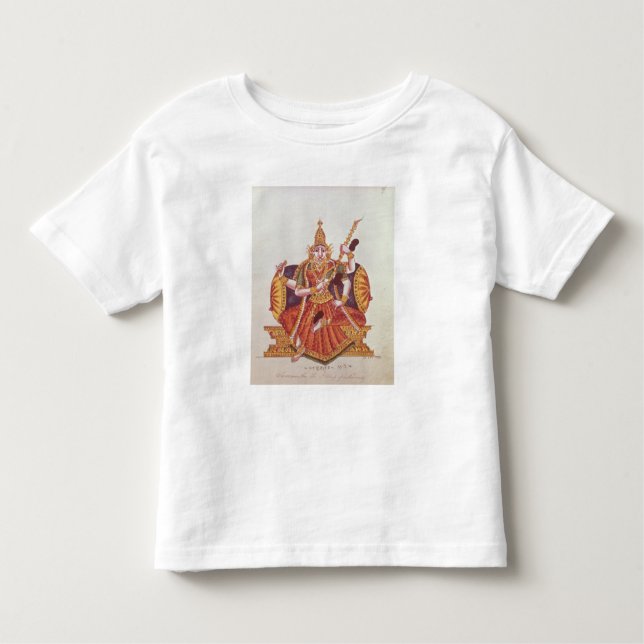 Saratheswathee, hindu goddess of learning toddler t-shirt (Front)