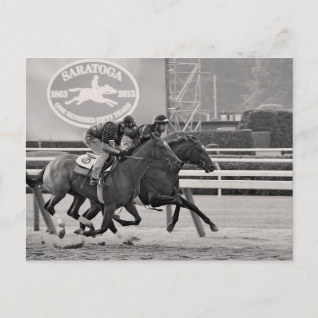 Saratoga 150 Workouts Postcard (Front)