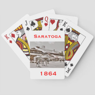 Saratoga 1864 poker cards