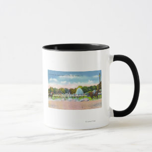 Saratoga Race Track Finish Line View Mug