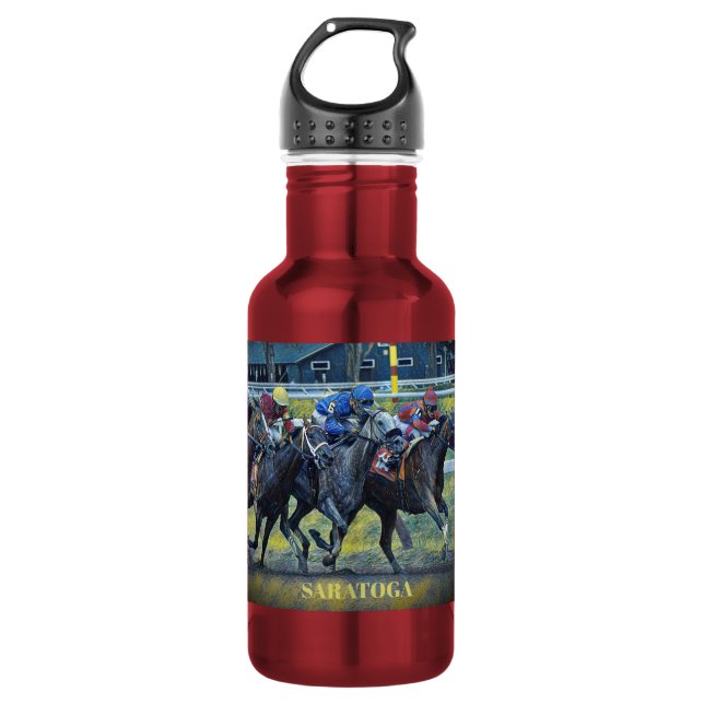 Saratoga Racing Water Bottle (Front)