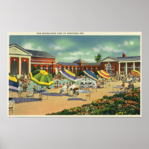 Saratoga Spa Recreation Unit View Poster
