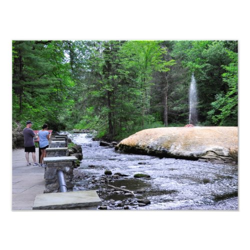 Saratoga Spa State Park_Geyser Creek Photo Print