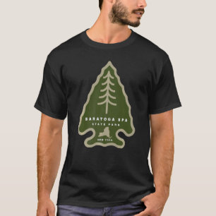 Saratoga Spa State Park New York Forest Ny Hiking T-Shirt