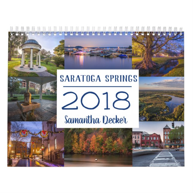 Saratoga Springs 2018 Calendar (Cover)