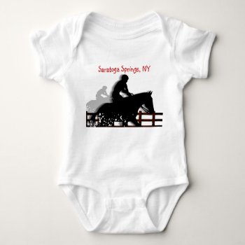 Saratoga Springs Baby Bodysuit by zzl_157558655514628 at Zazzle