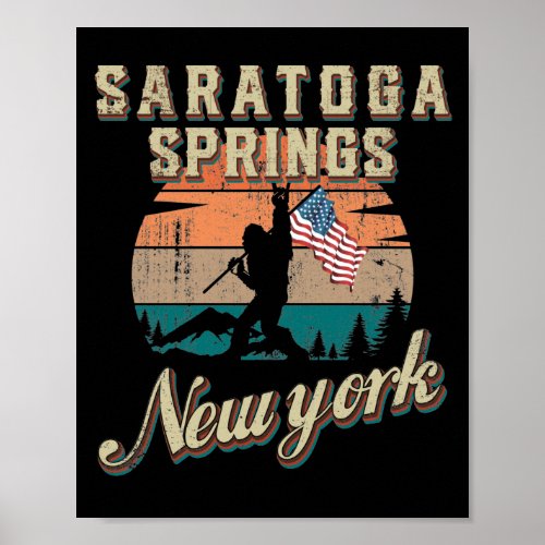 Saratoga Springs New York Poster