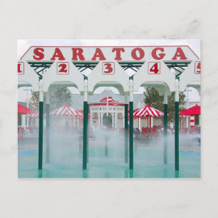 Saratoga Springs Pool Play Area Postcard