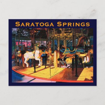 Saratoga Springs Postcard by RickDouglas at Zazzle