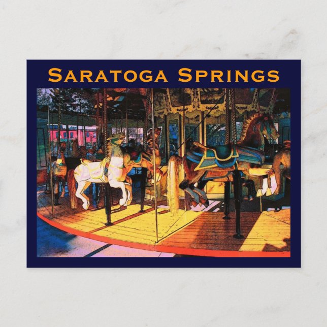 Saratoga Springs Postcard (Front)