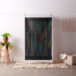 Saratoga Springs Text Design I Fabric