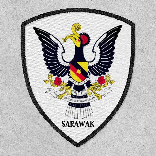 Sarawak Coat of Arms _ MALAYSIA Patch