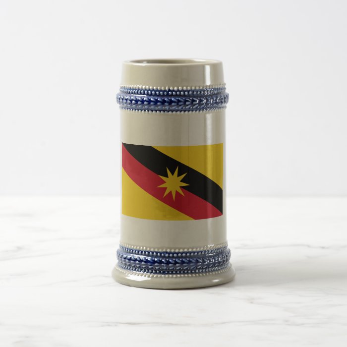 Sarawak flag coffee mugs