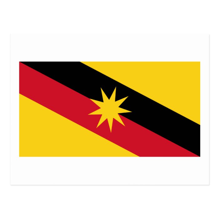 Sarawak flag post cards