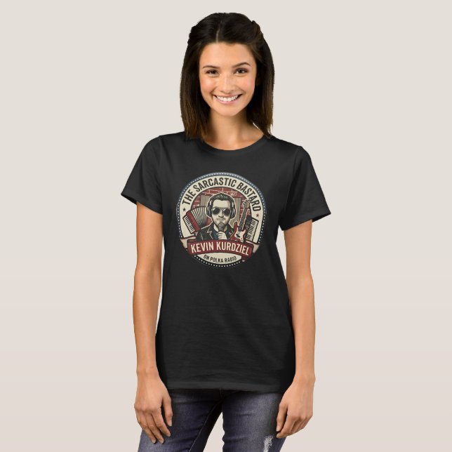 Sarcasic Bastard T-Shirt (Front Full)