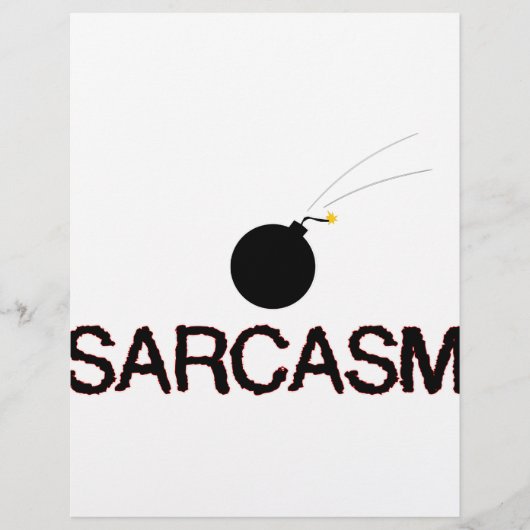 Sarcasm Bombed (Front)